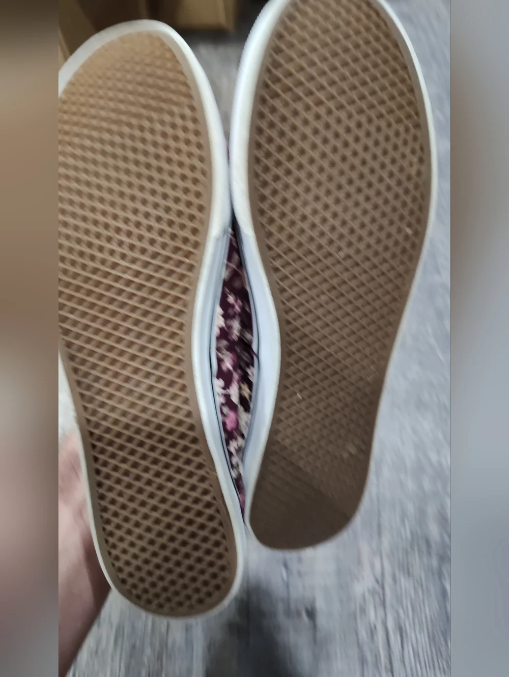 Vans Burgundy Tawny Port Floral Authentic Lo Pro Men's 7.5 / Women's 9 - Picture 8 of 11